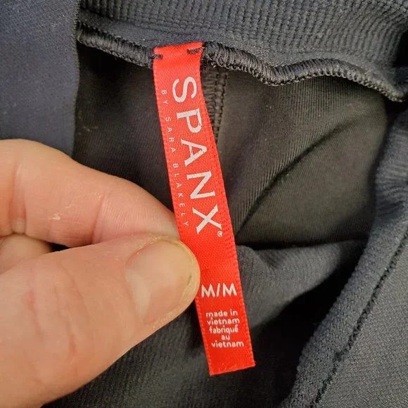 Spanx Faux Leather Leggings Size M